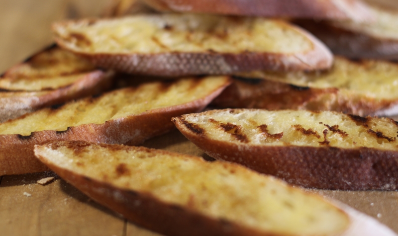 Pumpkin soup - bread resized